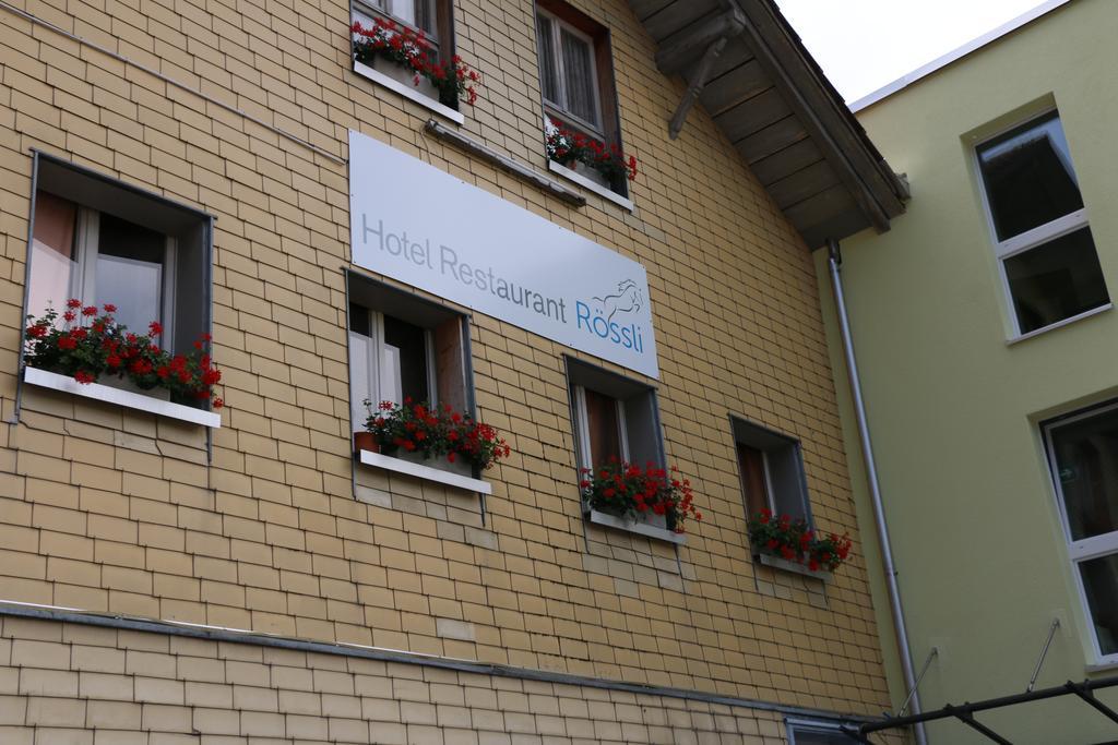 Hotel Restaurant Roessli Uetendorf Exteriér fotografie