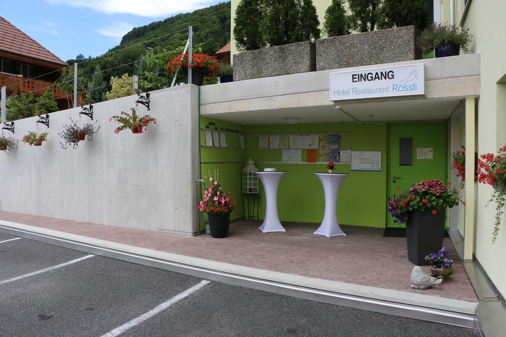 Hotel Restaurant Roessli Uetendorf Exteriér fotografie